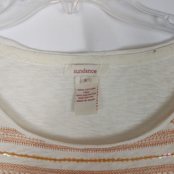 Sundance Catalog Women's Size Small Boho Peplum Sh - Picture 5 of 7